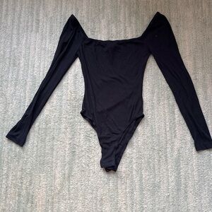 Princess Polly black long sleeve bodysuit